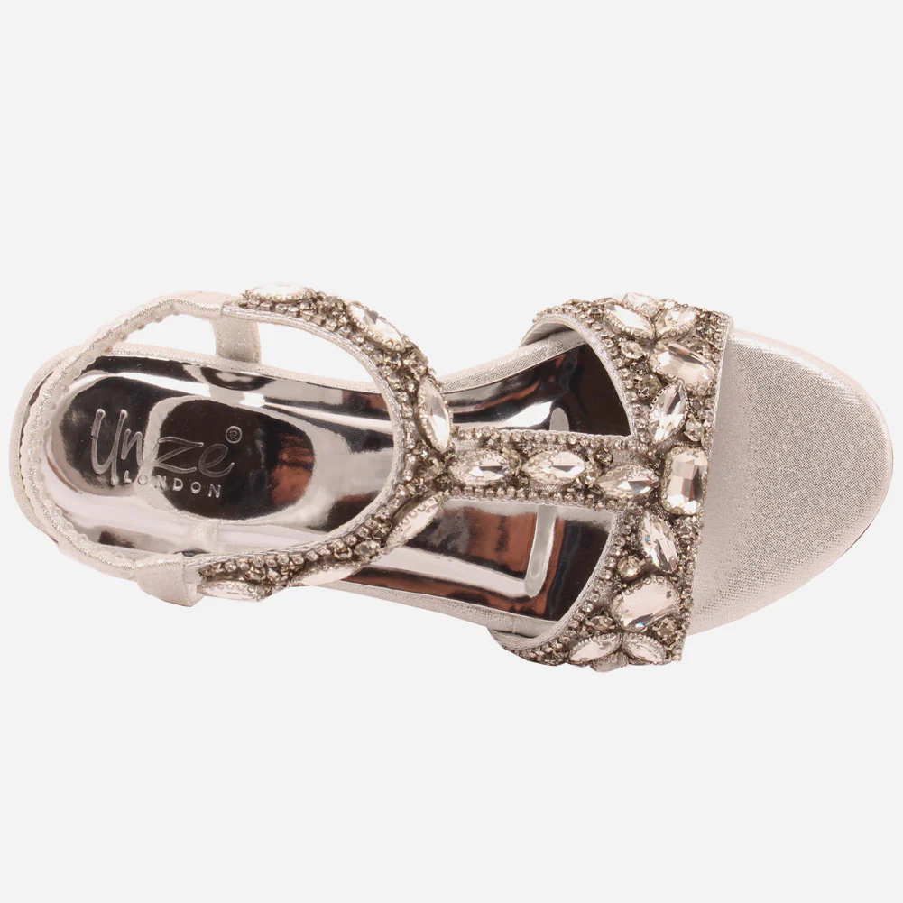 Girls "ZURI" Block Heel Sandals - Image 4