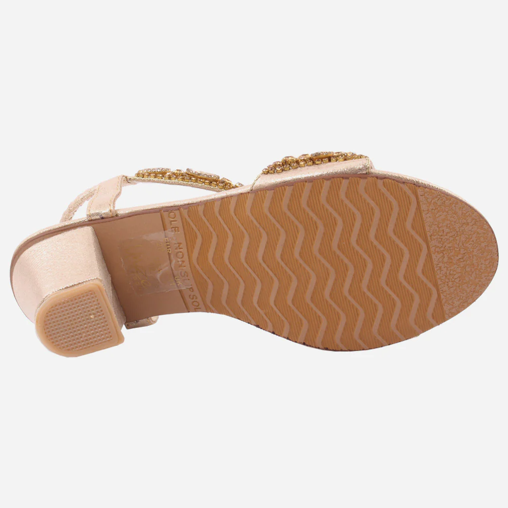 Girls "ZURI" Block Heel Sandals - Image 5