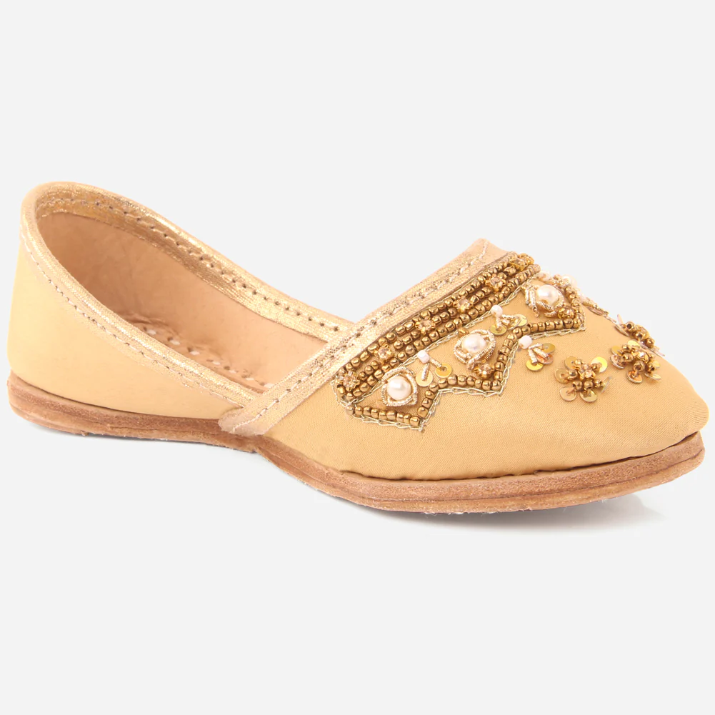 Girls"FARA" Embellished Indian Khussa