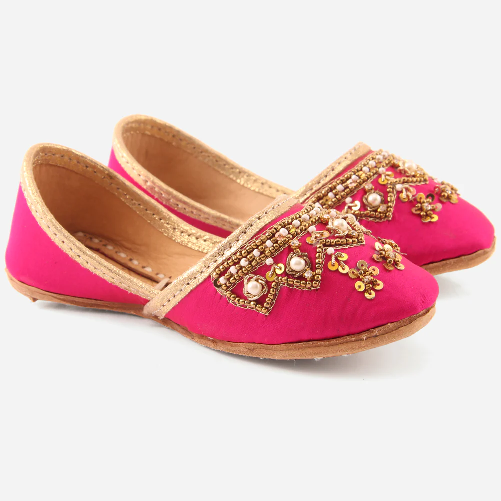 Girls"FARA" Embellished Indian Khussa - Image 2