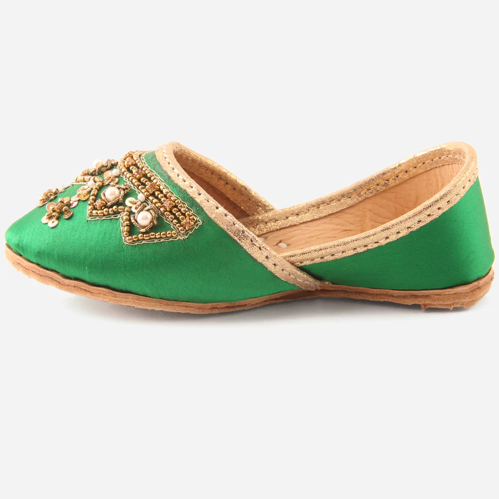 Girls"FARA" Embellished Indian Khussa - Image 3