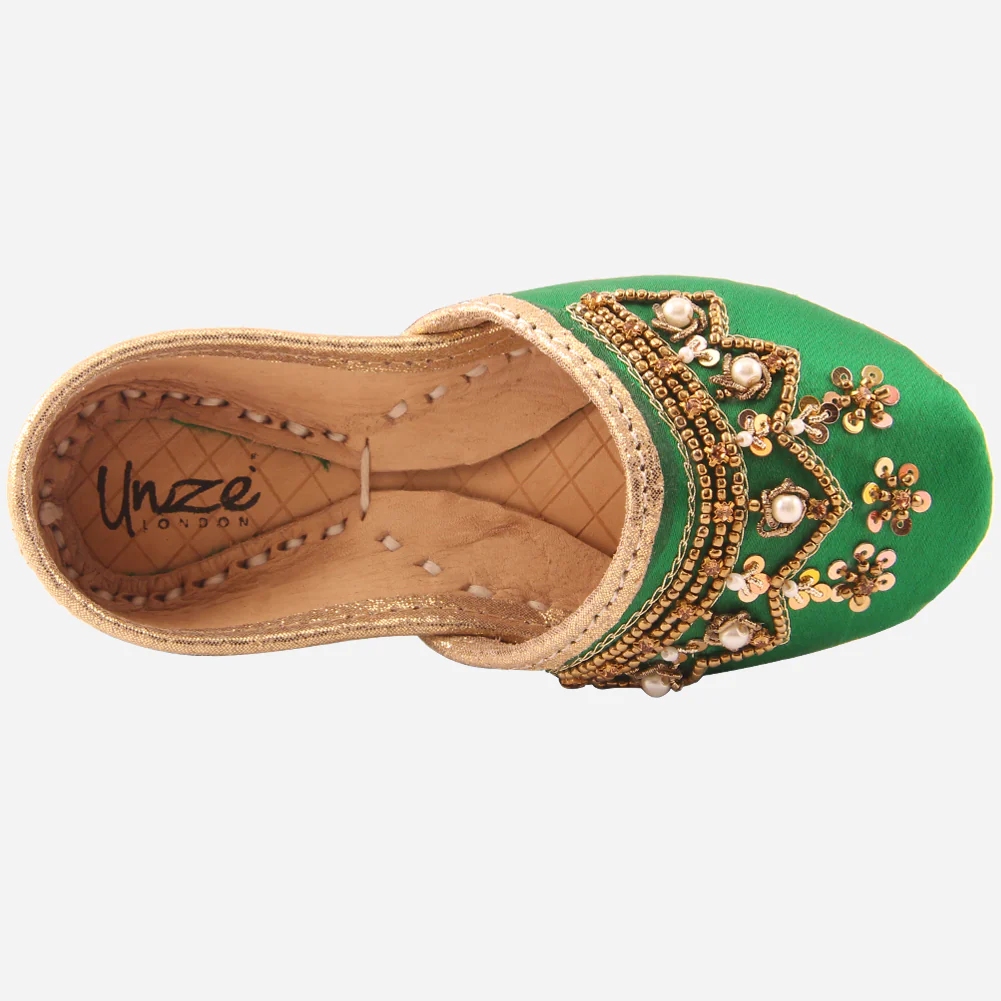 Girls"FARA" Embellished Indian Khussa - Image 4