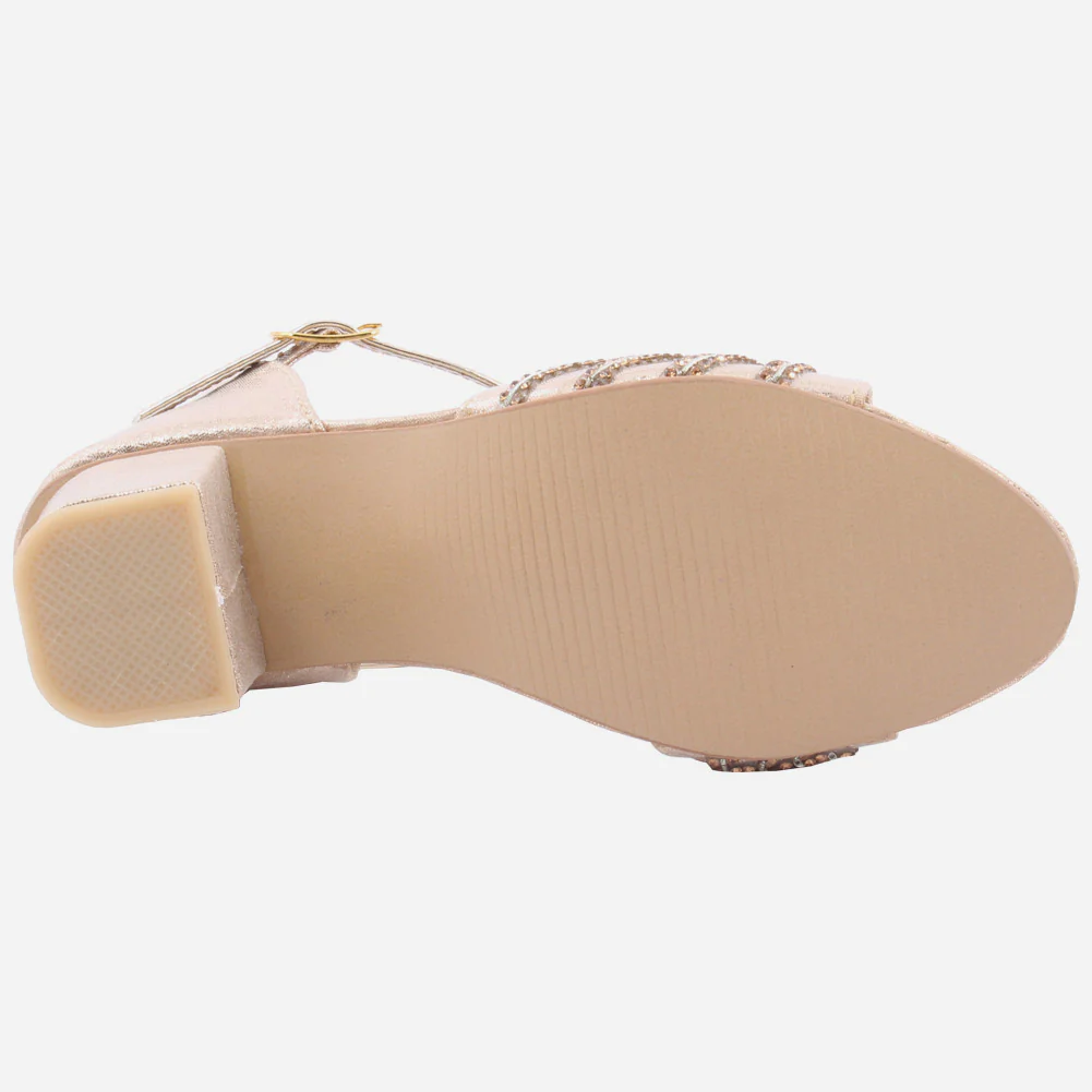 Girls"Skylar"Classy Ankle Strap Lightweight Sandals - Image 5