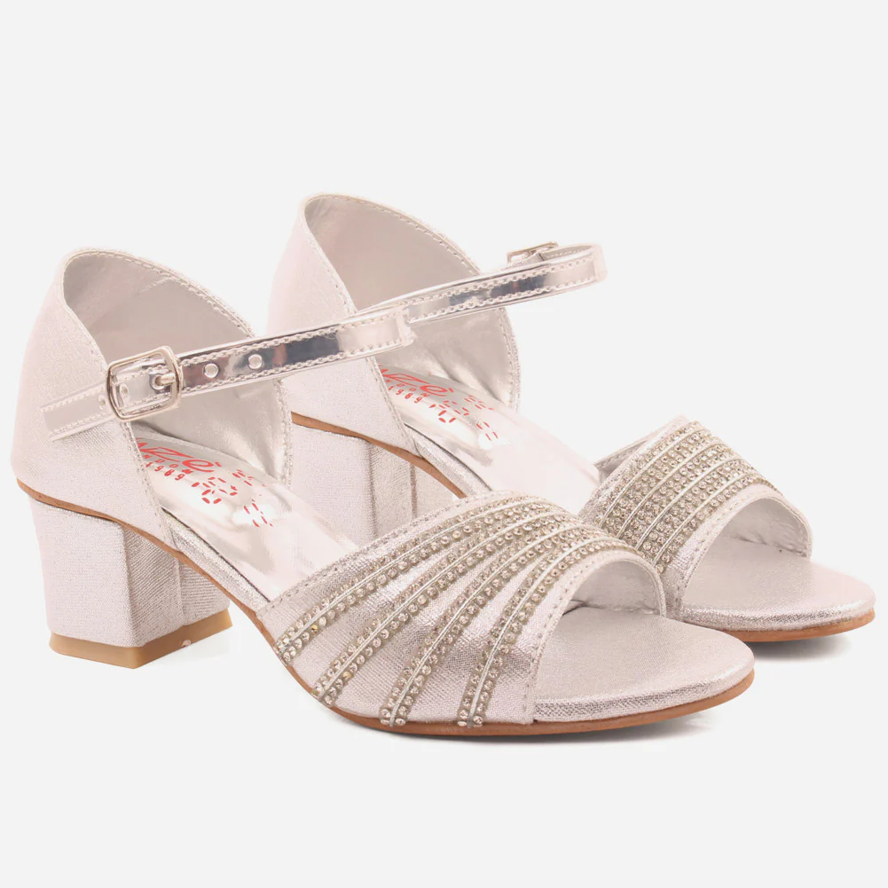 Girls"Skylar"Classy Ankle Strap Lightweight Sandals - Image 2