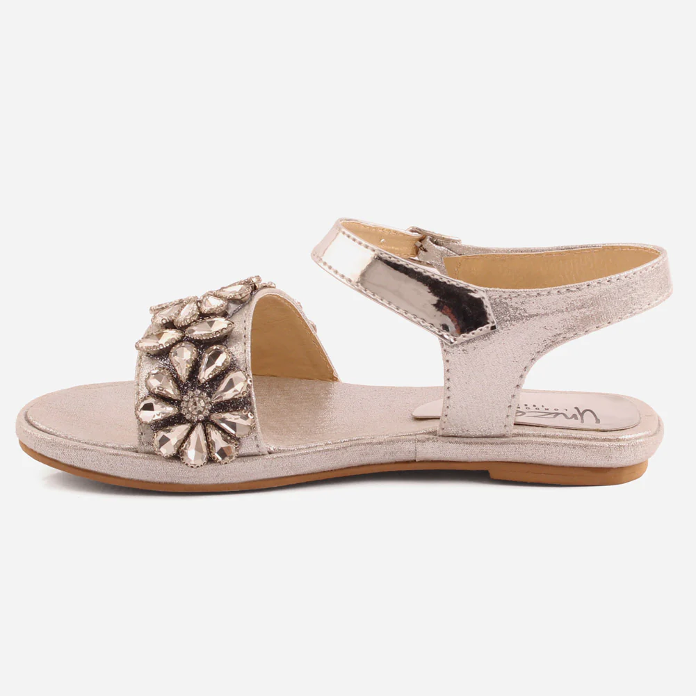Girls"ZOSIA" Sparkling Evening Sandals - Image 3