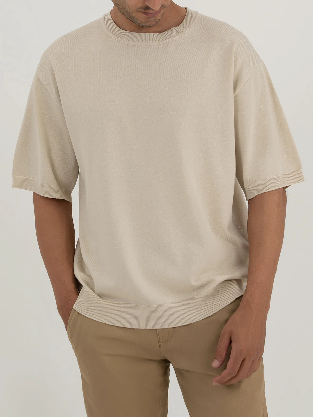 "HARVE" Perfect Drop Shoulder T-Shirt - Image 4