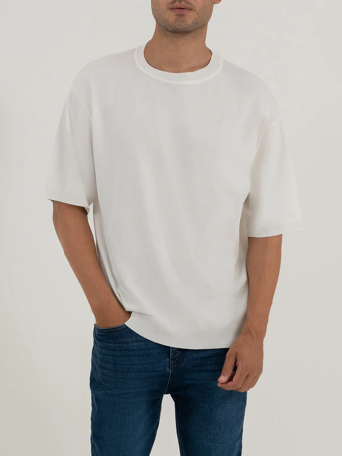 "HARVE" Perfect Drop Shoulder T-Shirt