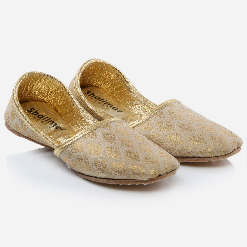 Infants Boys Fancy Traditional Indian Handmade Leather Khussa Jutti Mojari Children Flat Slipons Shoes Sizes - Image 2