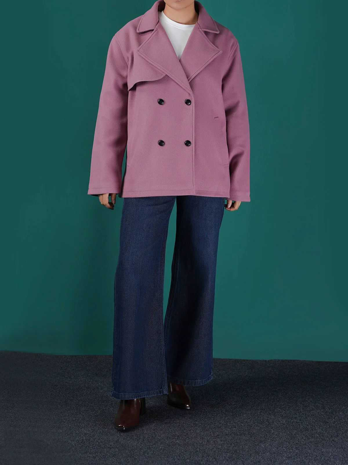 "JAFARU" Stylish Woolen Jacket - Image 2