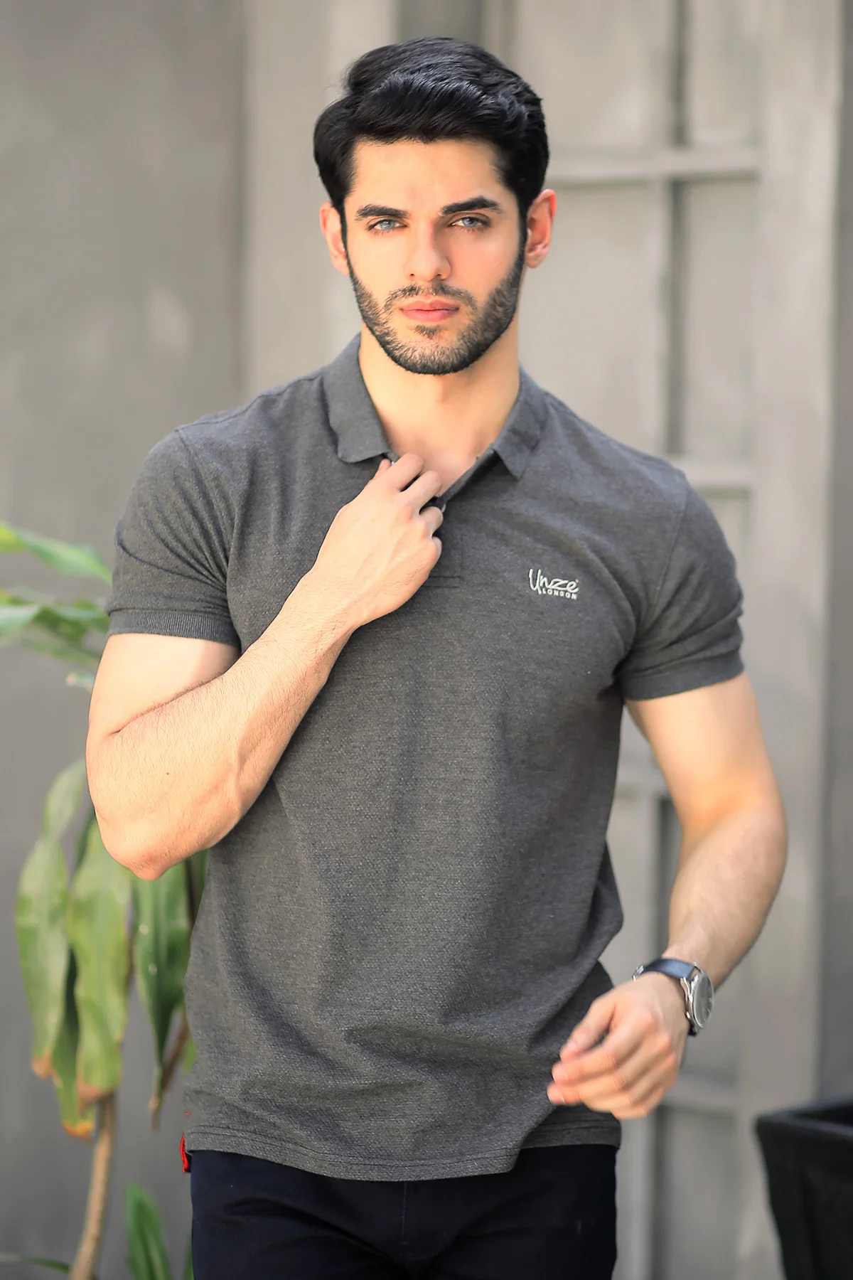 "JIAXI" Cotton Polo Summer T-Shirt - Image 2