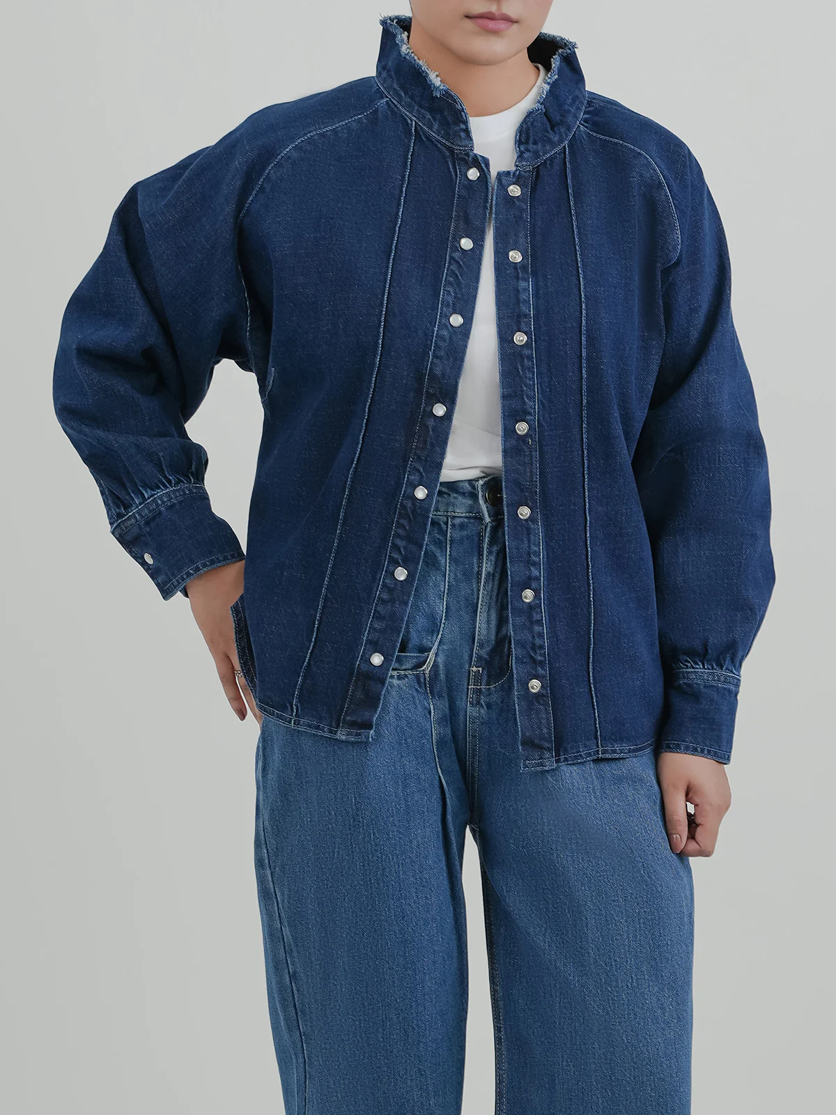 "KAINOA" Stylish Basic Denim Jacket