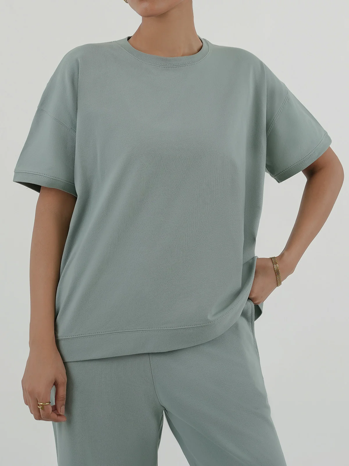 "KATOKA" Comfortable Regular Co-Ord Set - Image 2