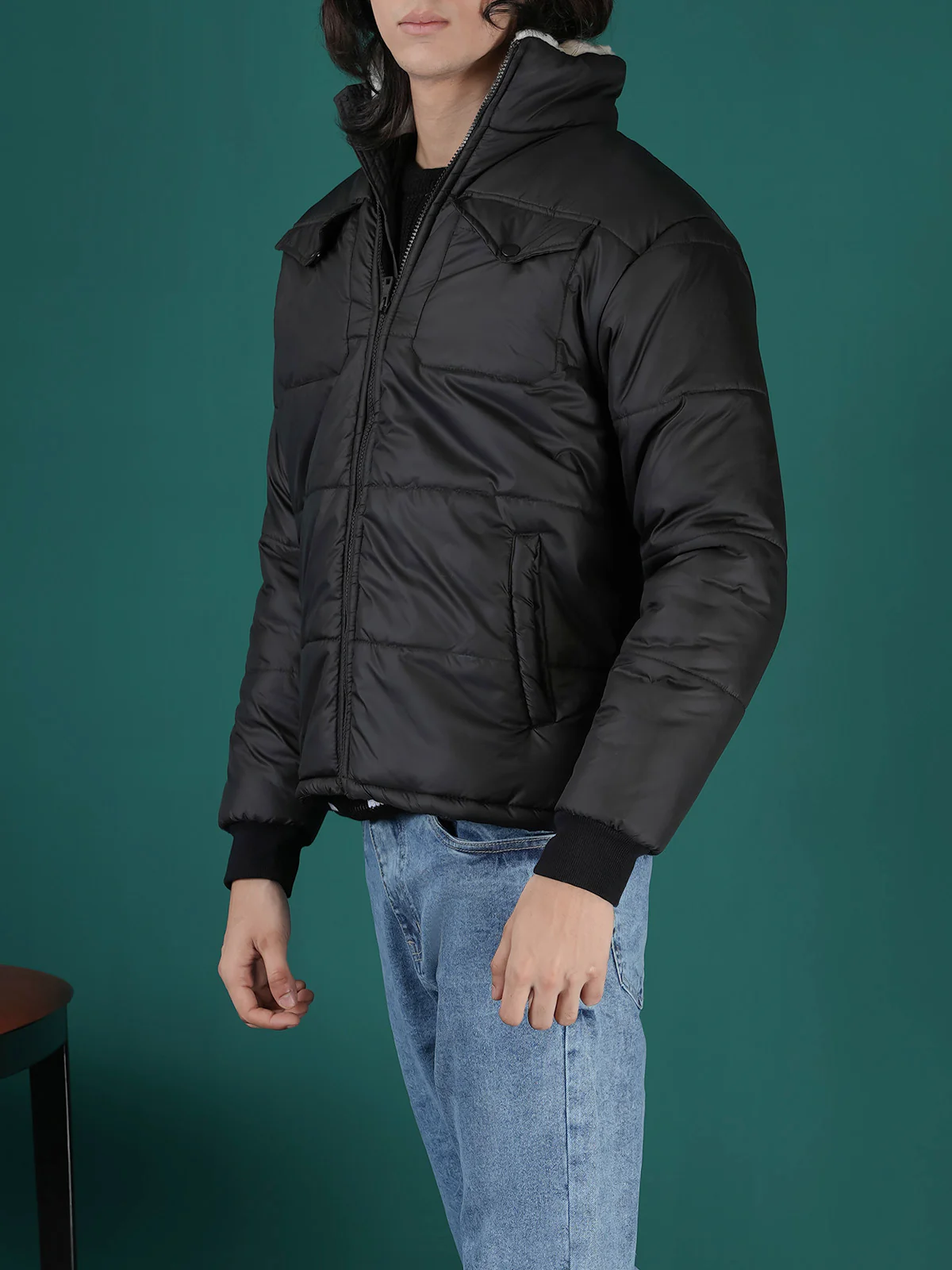 "KEPLER" Sherpa Lining Puffer Jacket