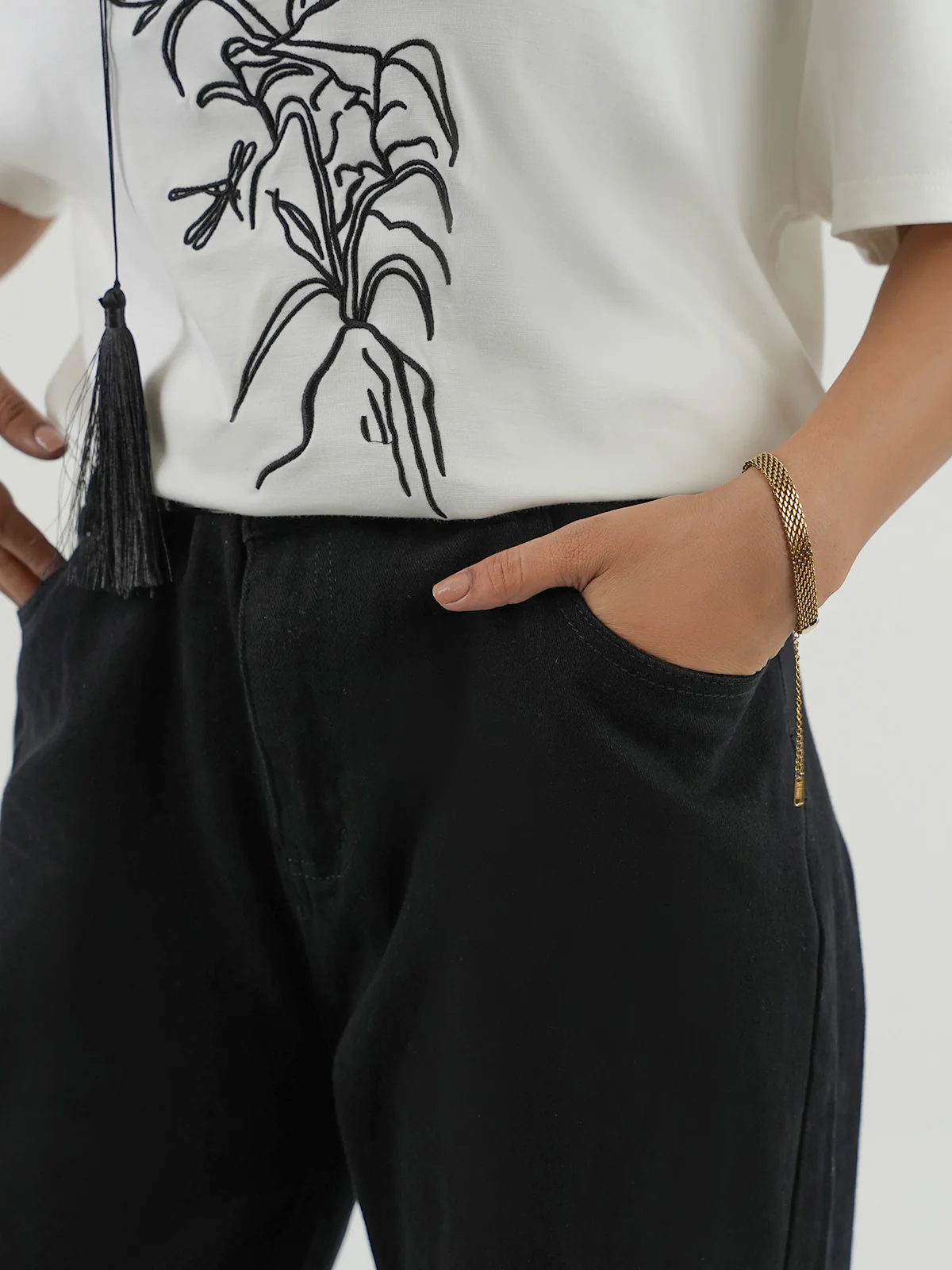 "KEYAH" Comfortable Regular Fit Pant - Image 2