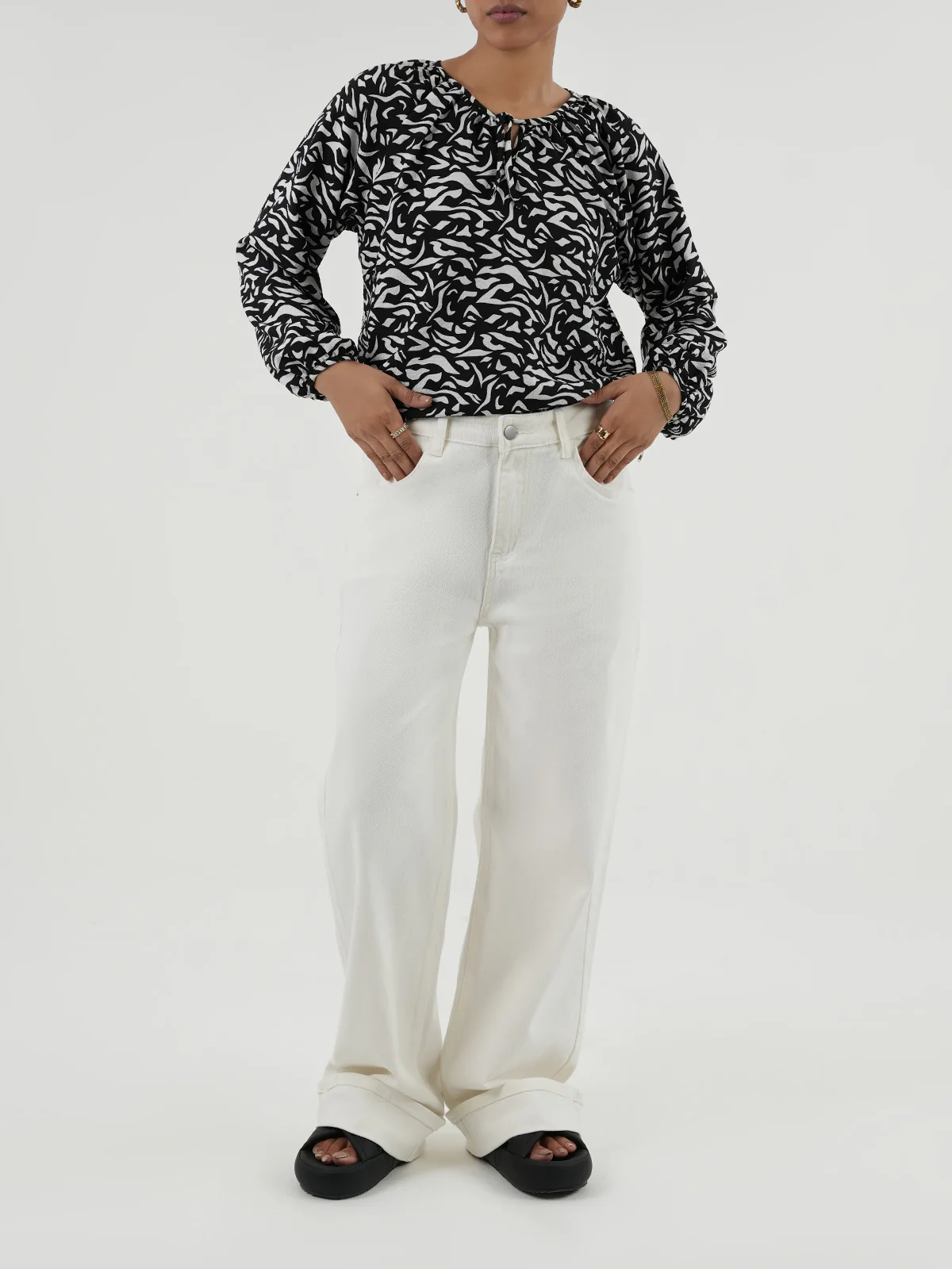 "KEYAH" Comfortable Regular Fit Pant - Image 2