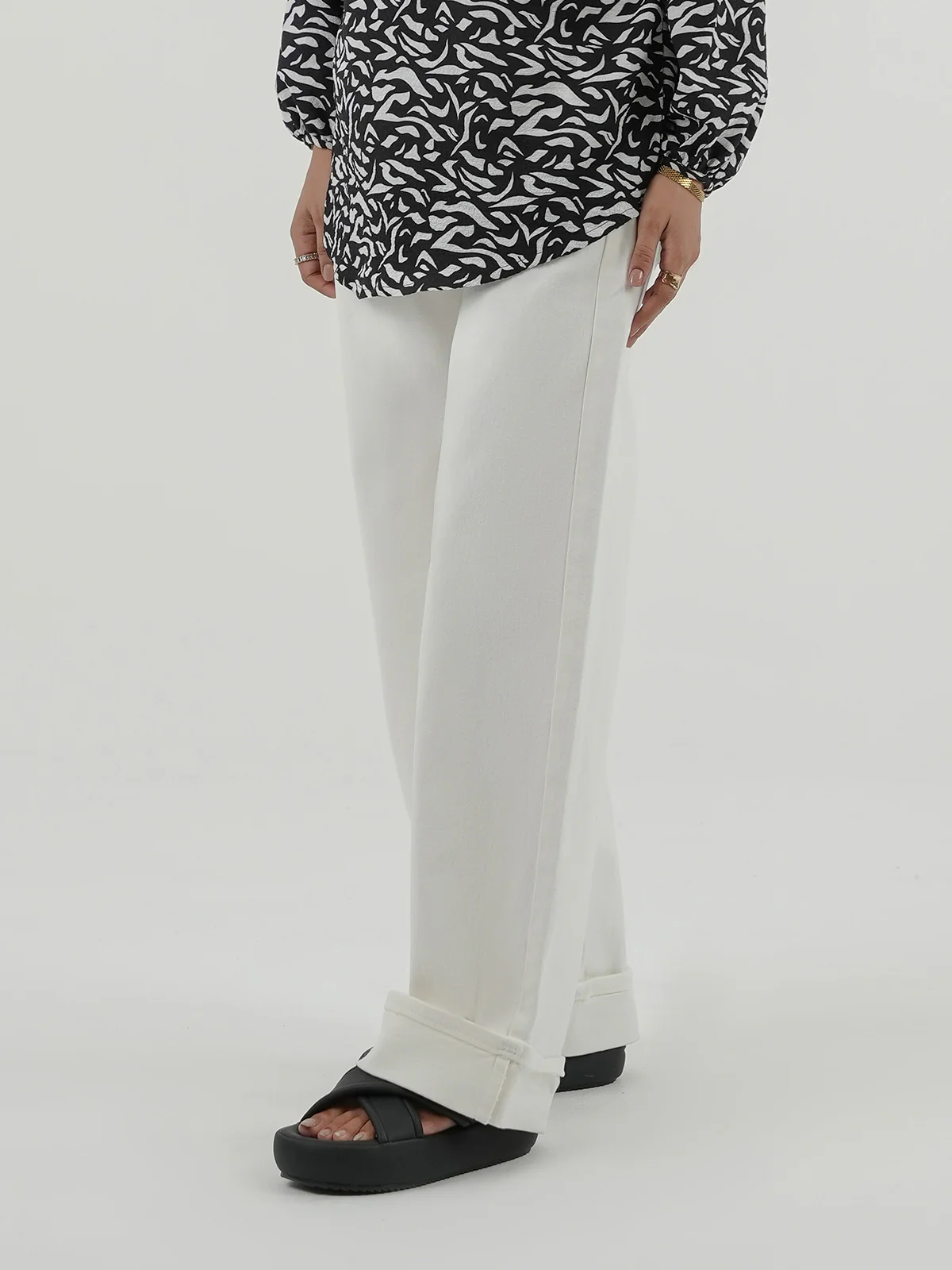 "KEYAH" Comfortable Regular Fit Pant - Image 3