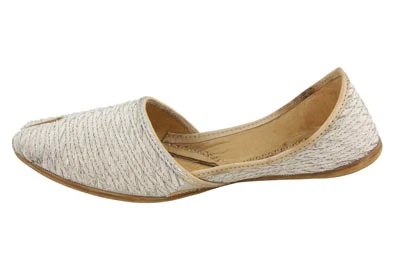 Kids Boys 'Una' Leather Indian Khussa Shoes - Image 4