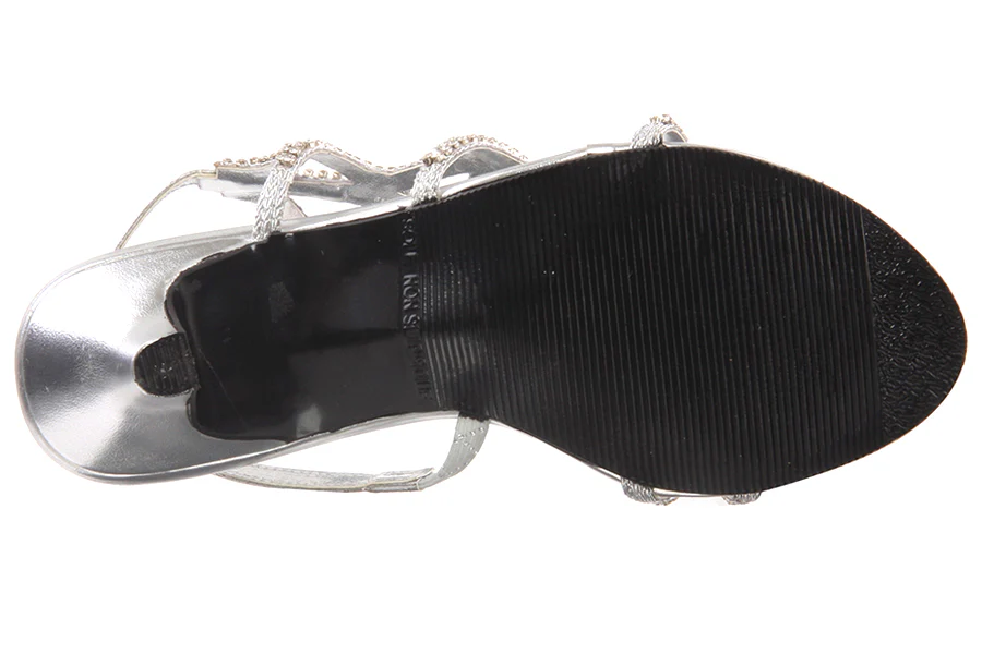 Kids Girls Diamante Jeweled Party Sandal - Image 4
