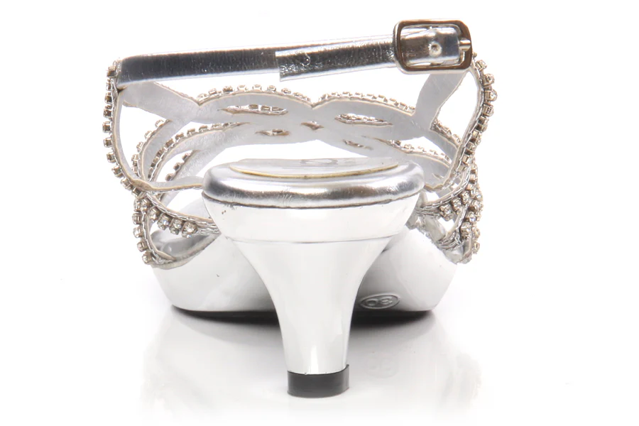 Kids Girls 'Sian' Fabulous Party Heel Sandal - Image 2