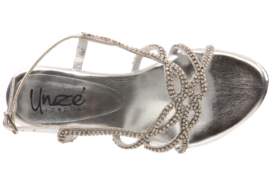 Kids Girls 'Sian' Fabulous Party Heel Sandal - Image 4