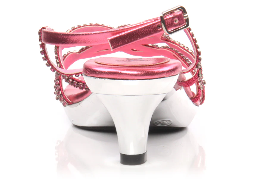 Kids Girls 'Sian' Fabulous Party Heel Sandal - Image 2