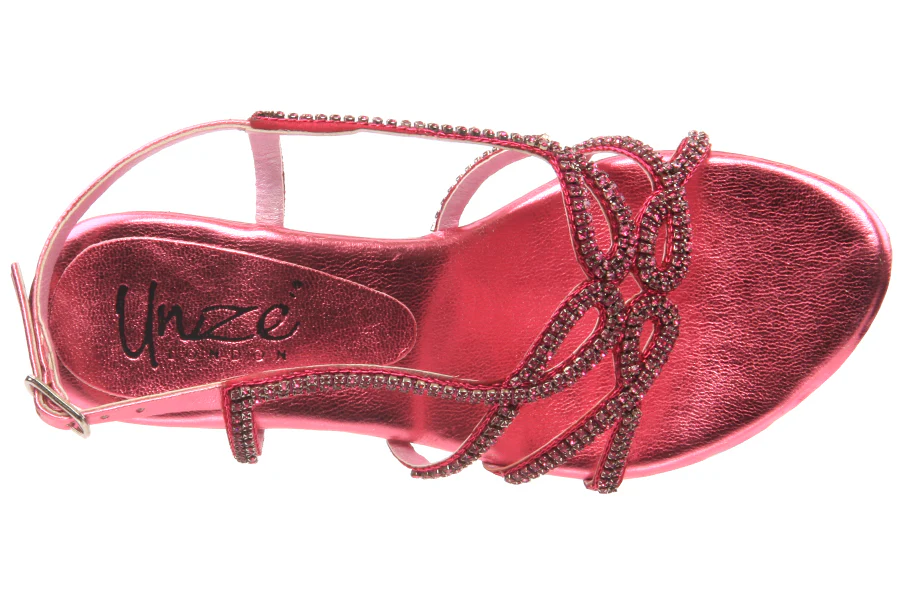 Kids Girls 'Sian' Fabulous Party Heel Sandal - Image 4
