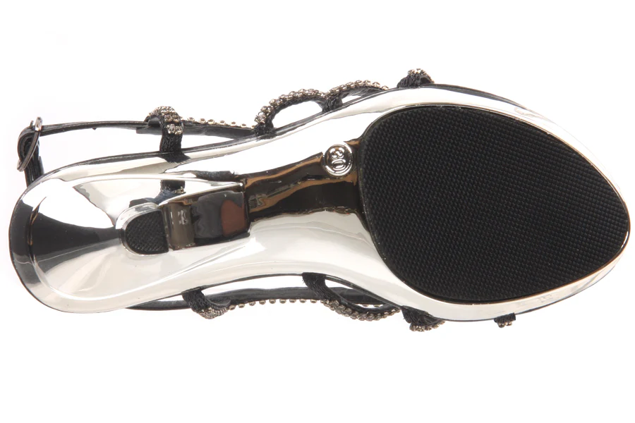 Kids Girls 'Sian' Fabulous Party Heel Sandal - Image 4