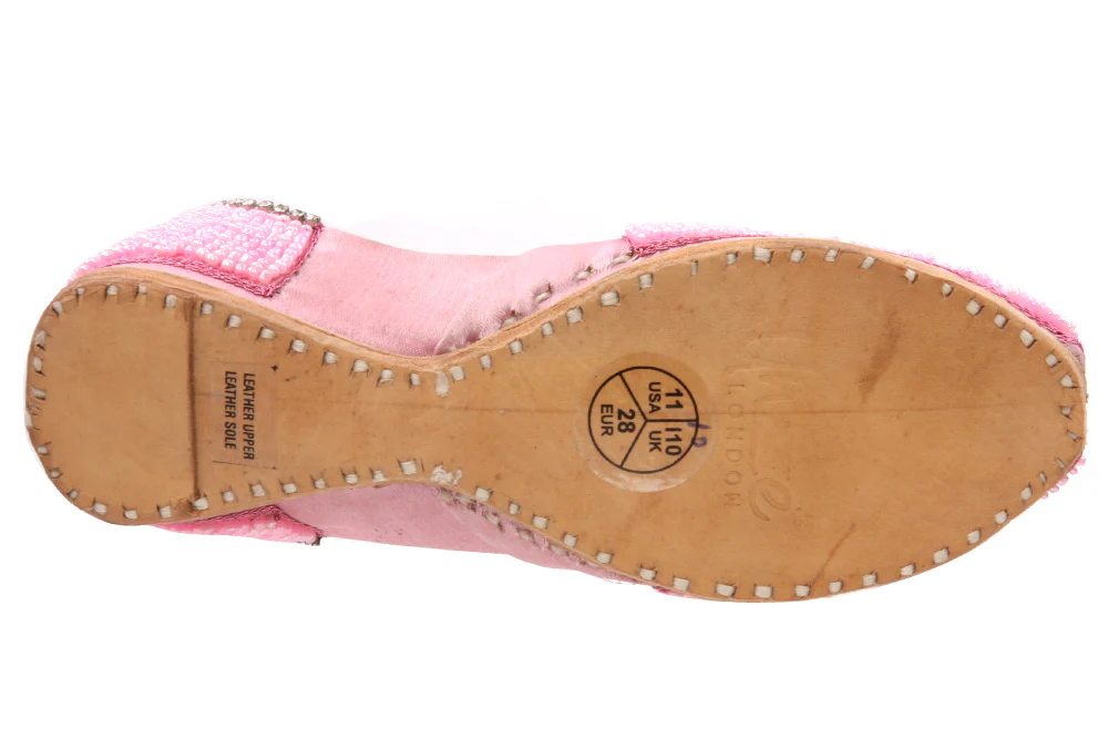 Kids Leather 'Shila' Indian Khussa Pumps - Image 5