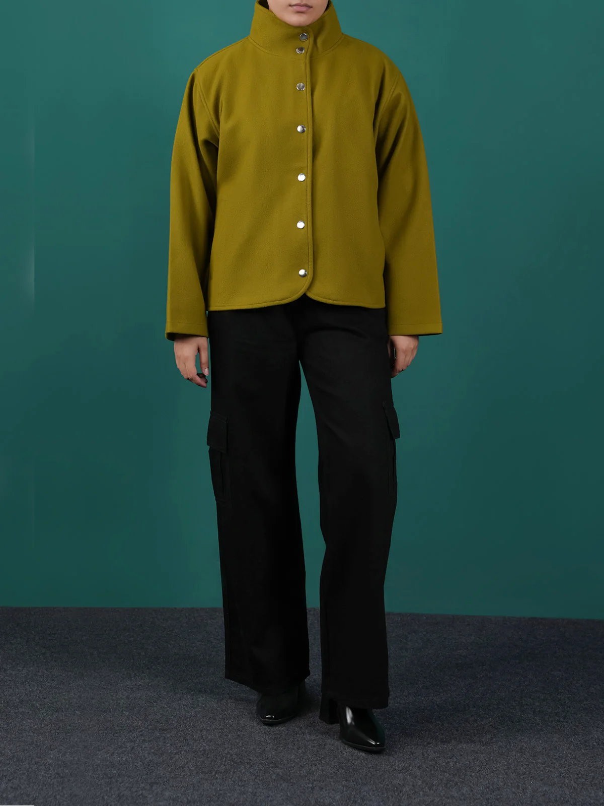 "KINXEI" Comfort Woolen Fleece Jacket - Image 2
