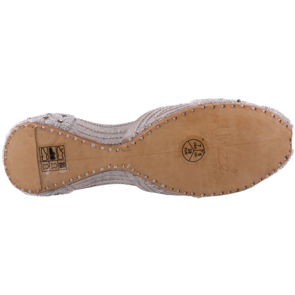 Ladies ‘Alina’ Formal Leather Indian Khussa Pumps - Image 5