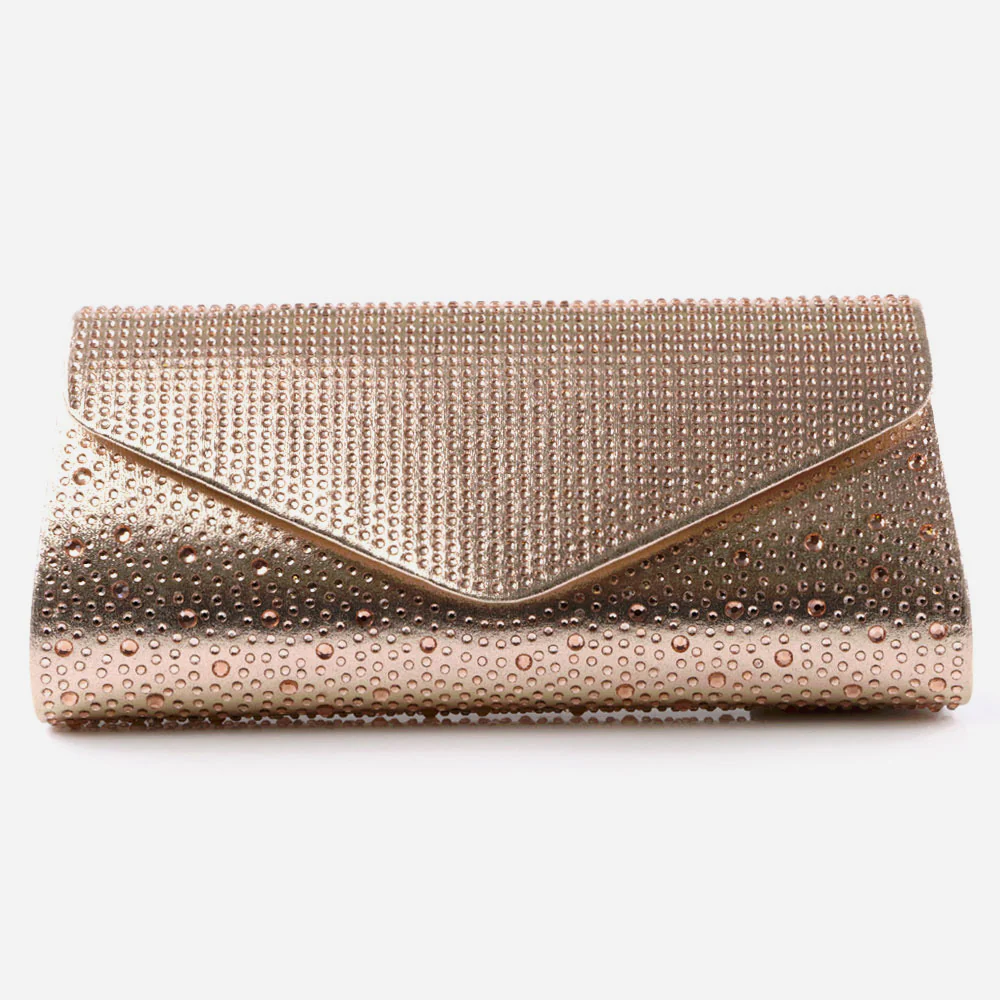 Ladies Evening Clutch Bag Wedding Handbag Prom Purse Sparkly Bridal Party Bags Diamante Birthday Gifts for Her - Image 3