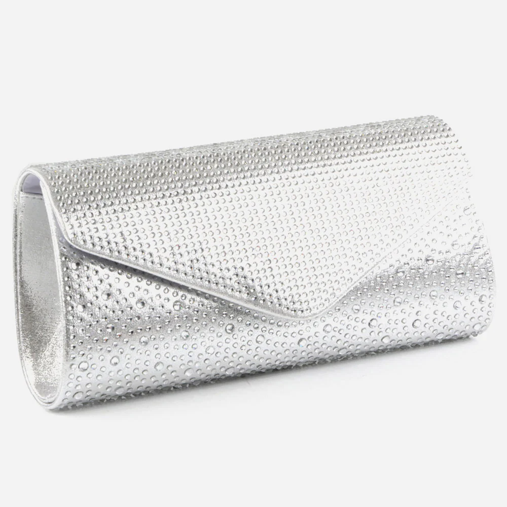 Ladies Evening Clutch Bag Wedding Handbag Prom Purse Sparkly Bridal Party Bags Diamante Birthday Gifts for Her