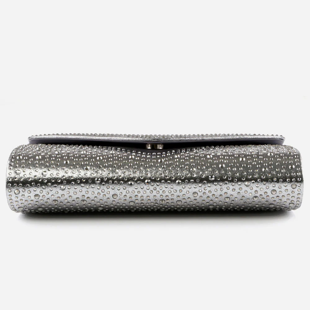 Ladies Evening Clutch Bag Wedding Handbag Prom Purse Sparkly Bridal Party Bags Diamante Birthday Gifts for Her - Image 2