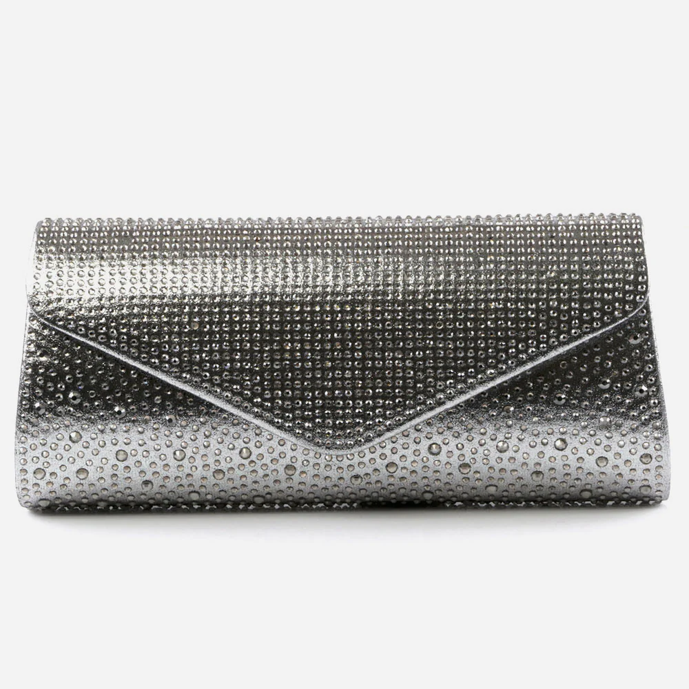 Ladies Evening Clutch Bag Wedding Handbag Prom Purse Sparkly Bridal Party Bags Diamante Birthday Gifts for Her - Image 3