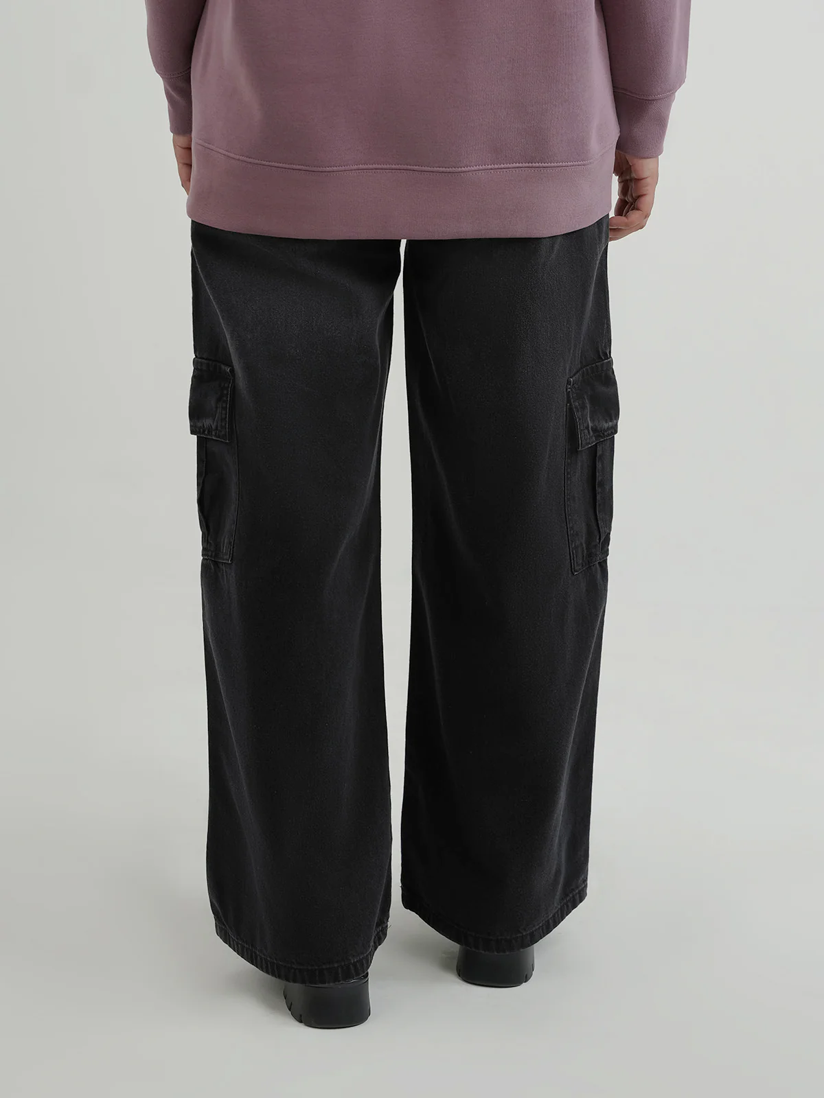 "MAIANO" Casual  Cargo Fit Denim Pant - Image 4