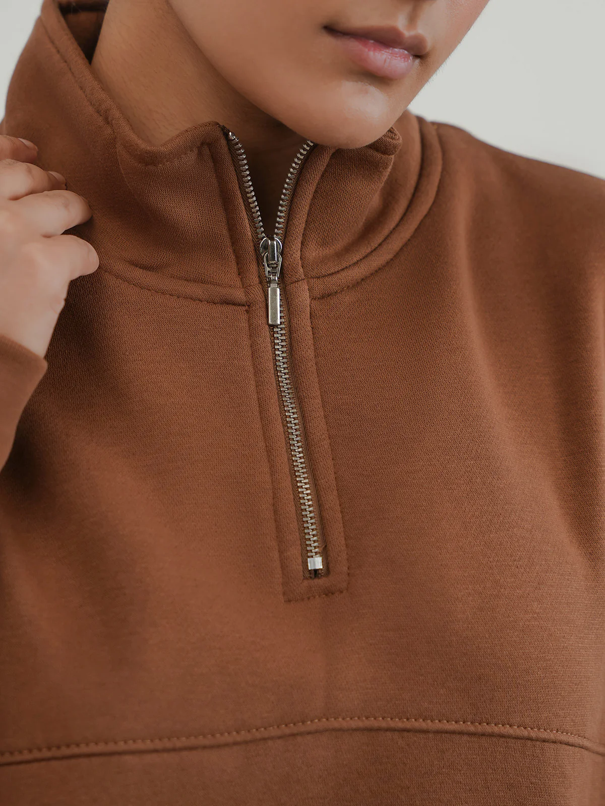"MAPELAI" Cozy Basic Fleece Track Suit - Image 5