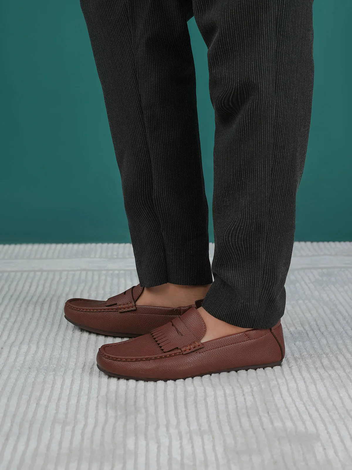Men "ALAIR" Classic Slip On Moccasins - Image 10