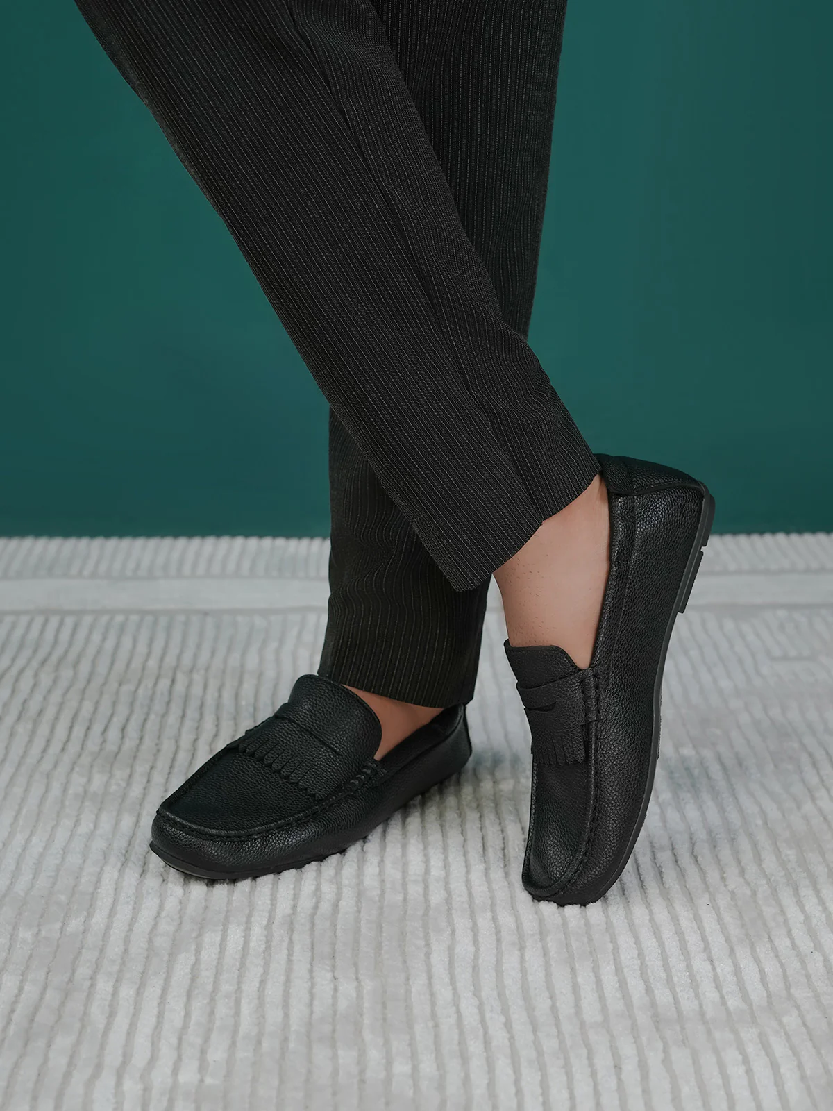 Men "ALAIR" Classic Slip On Moccasins - Image 6