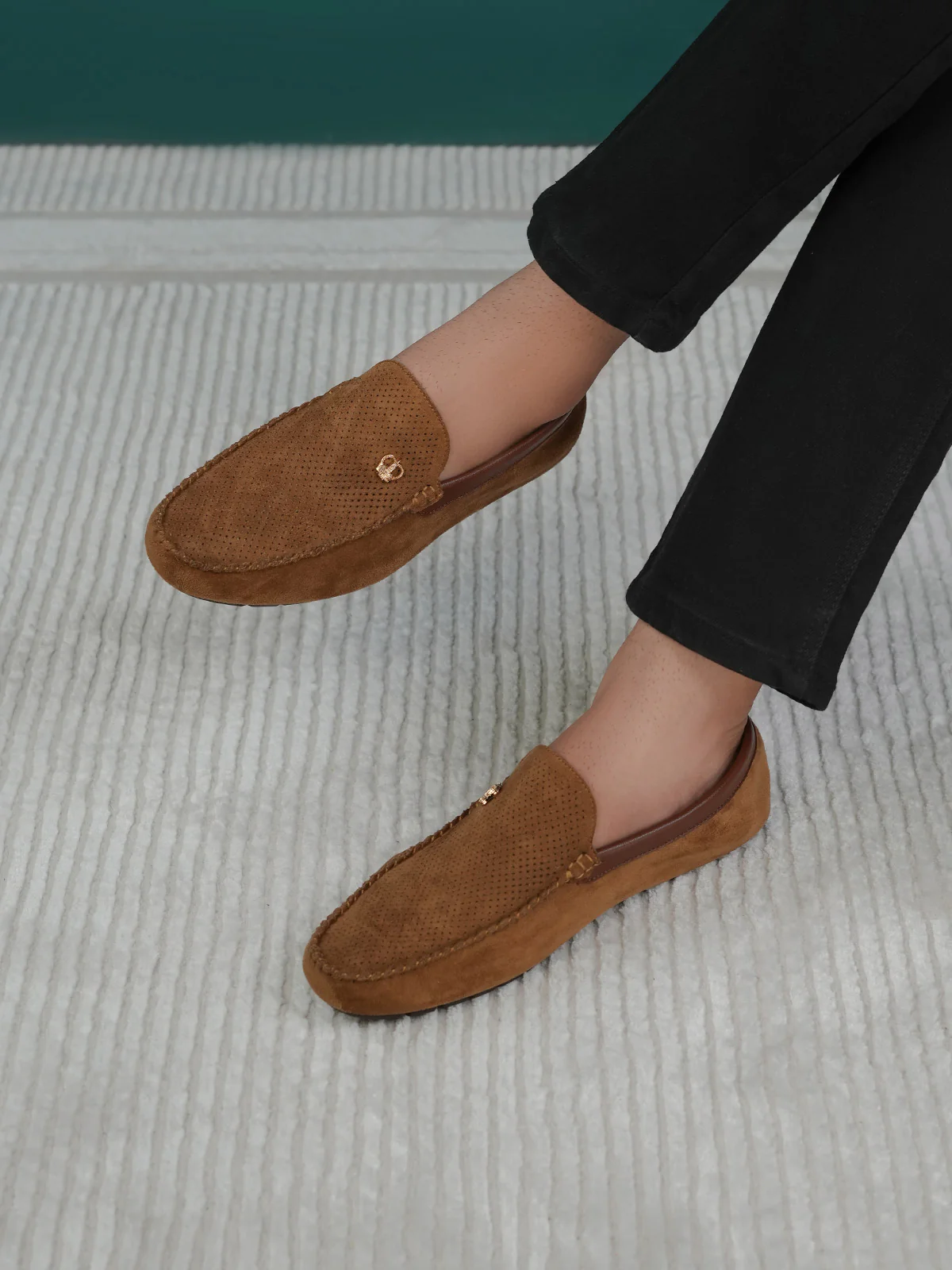 Men "ALCUIN" Unique Design Moccasins