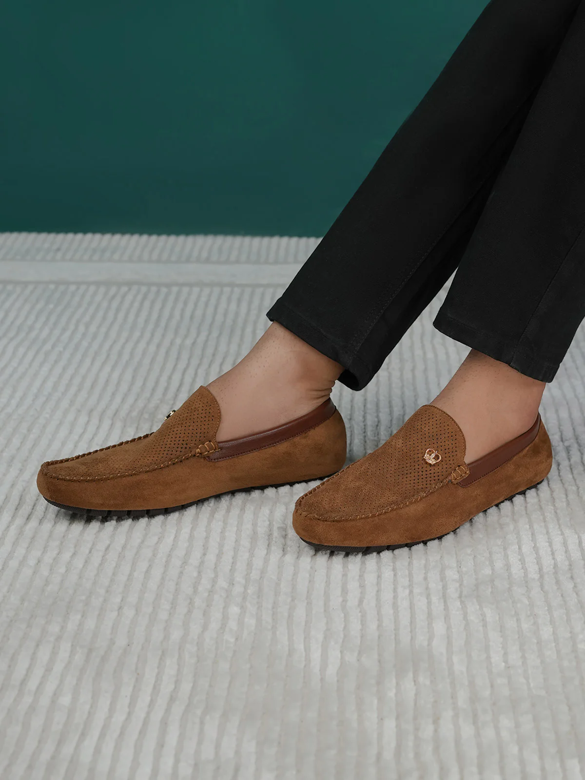 Men "ALCUIN" Unique Design Moccasins - Image 6