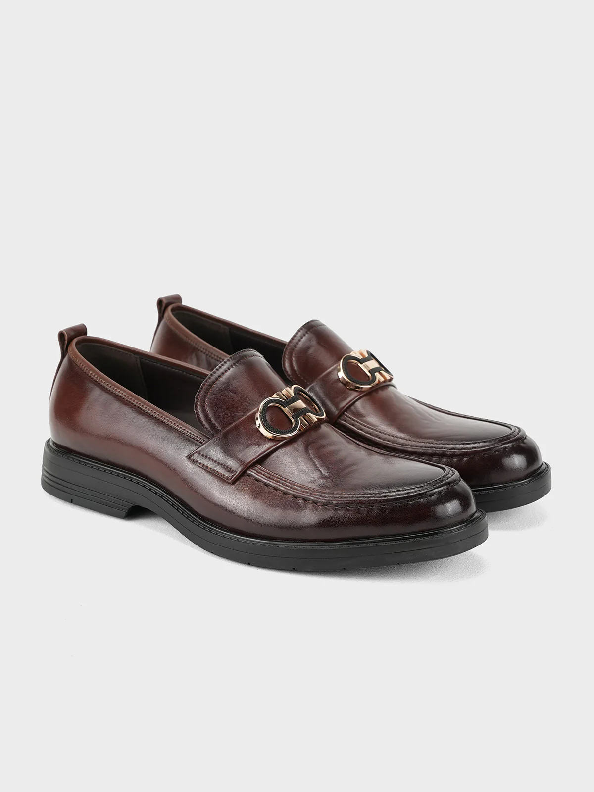 Men "ALUXIO" Casual Slip On Leather Shoes - Image 4