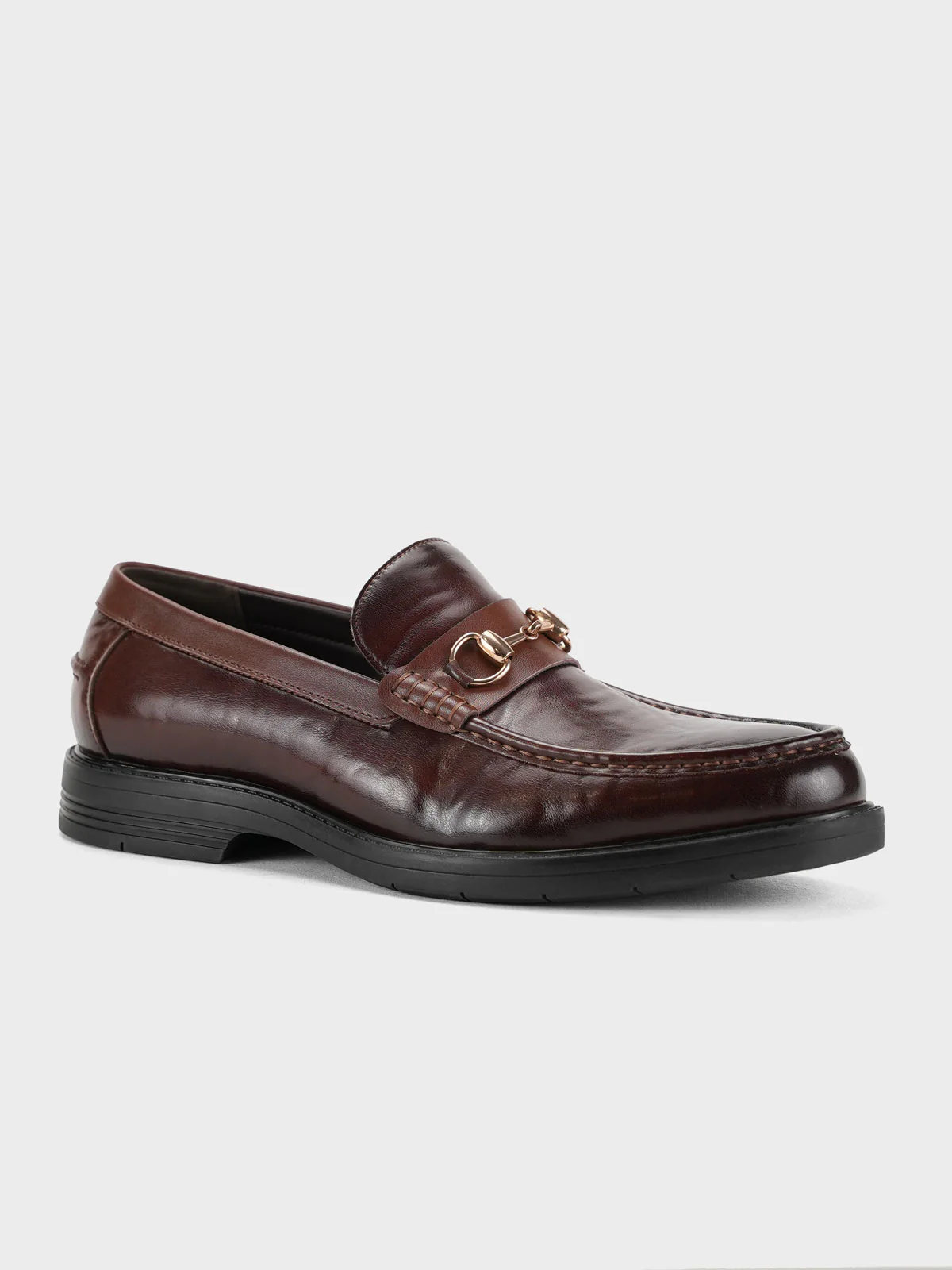 Men "ARSENI" Modern Slip On Leather Formals - Image 2