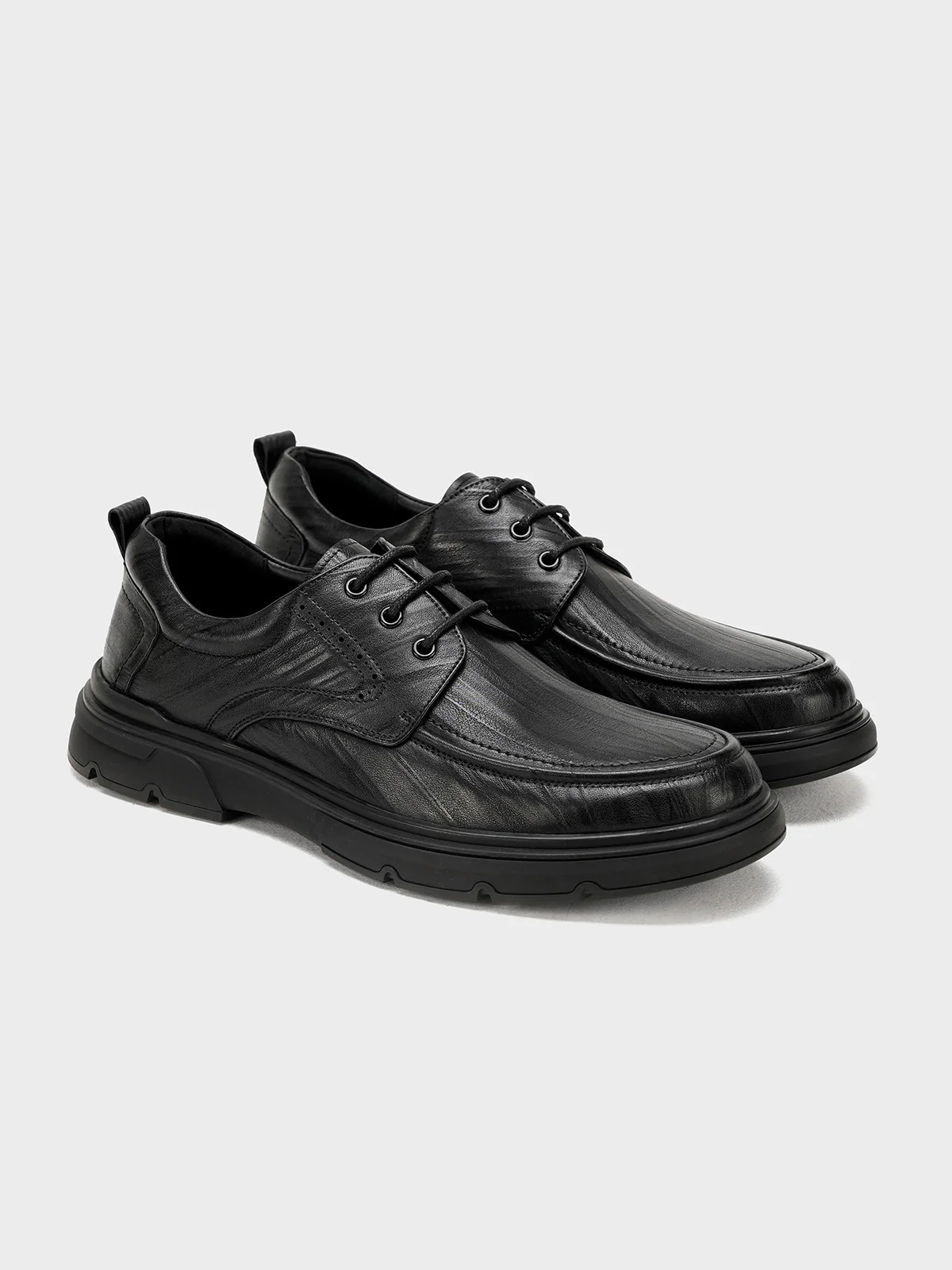 Men "AVATARI" Elegant Leather Loafer Shoes - Image 4