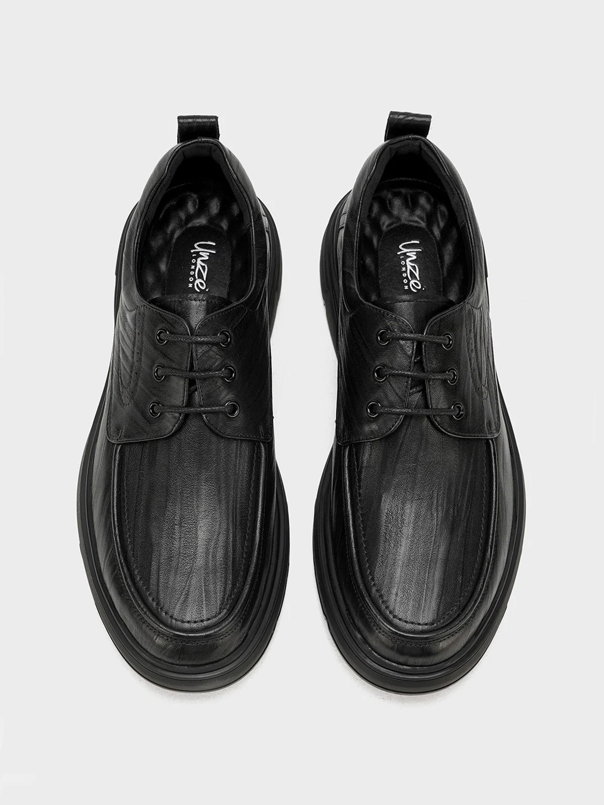 Men "AVATARI" Elegant Leather Loafer Shoes - Image 9
