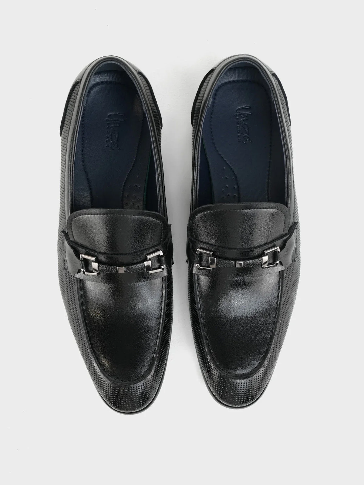 Men "BLAISE" Comfy Slip On Leather Formal Shoes - Image 6