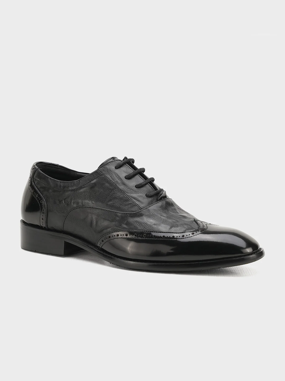 Men "BRUNO" Elegant Leather Formal Shoes - Image 2