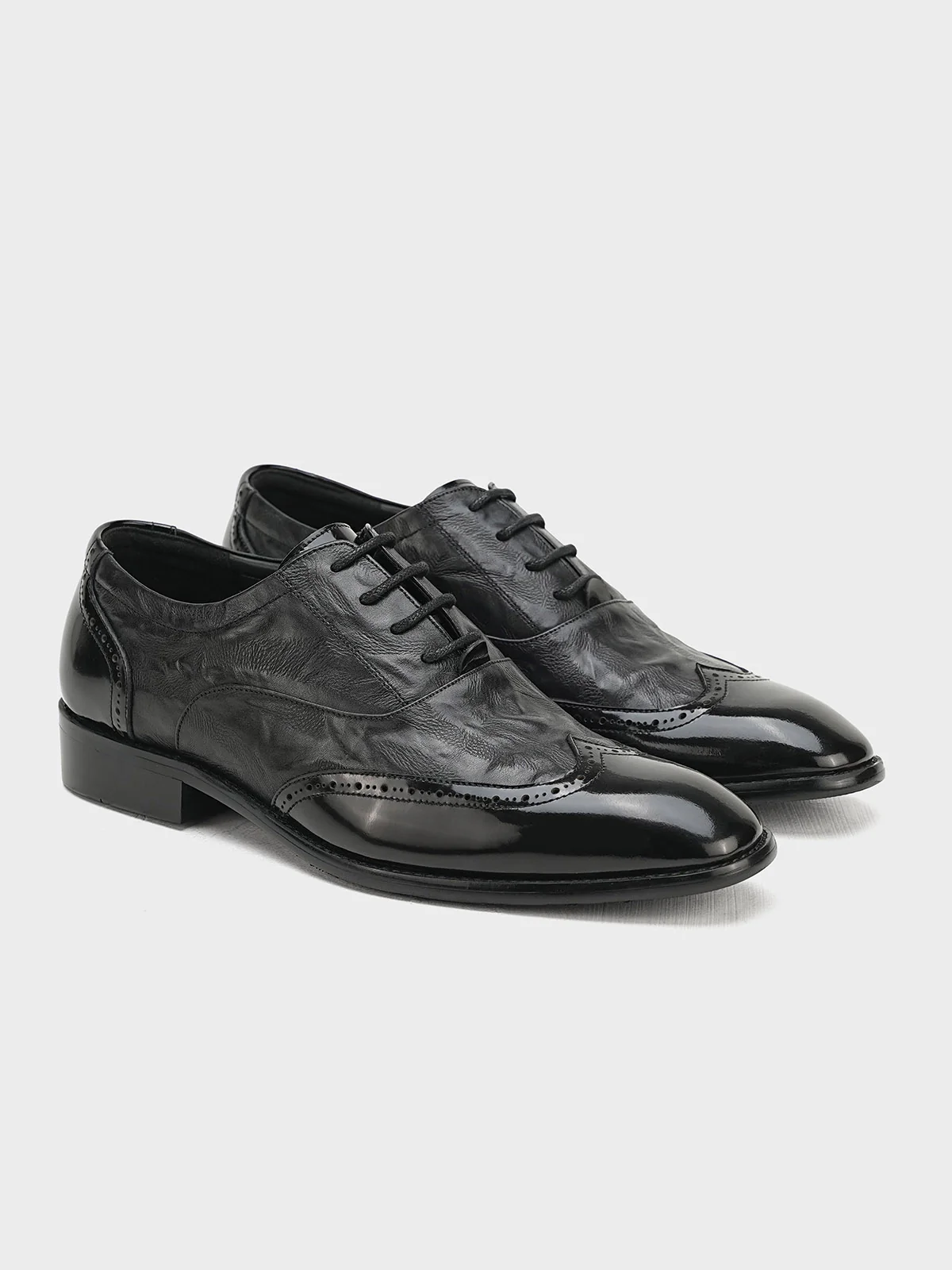 Men "BRUNO" Elegant Leather Formal Shoes - Image 3