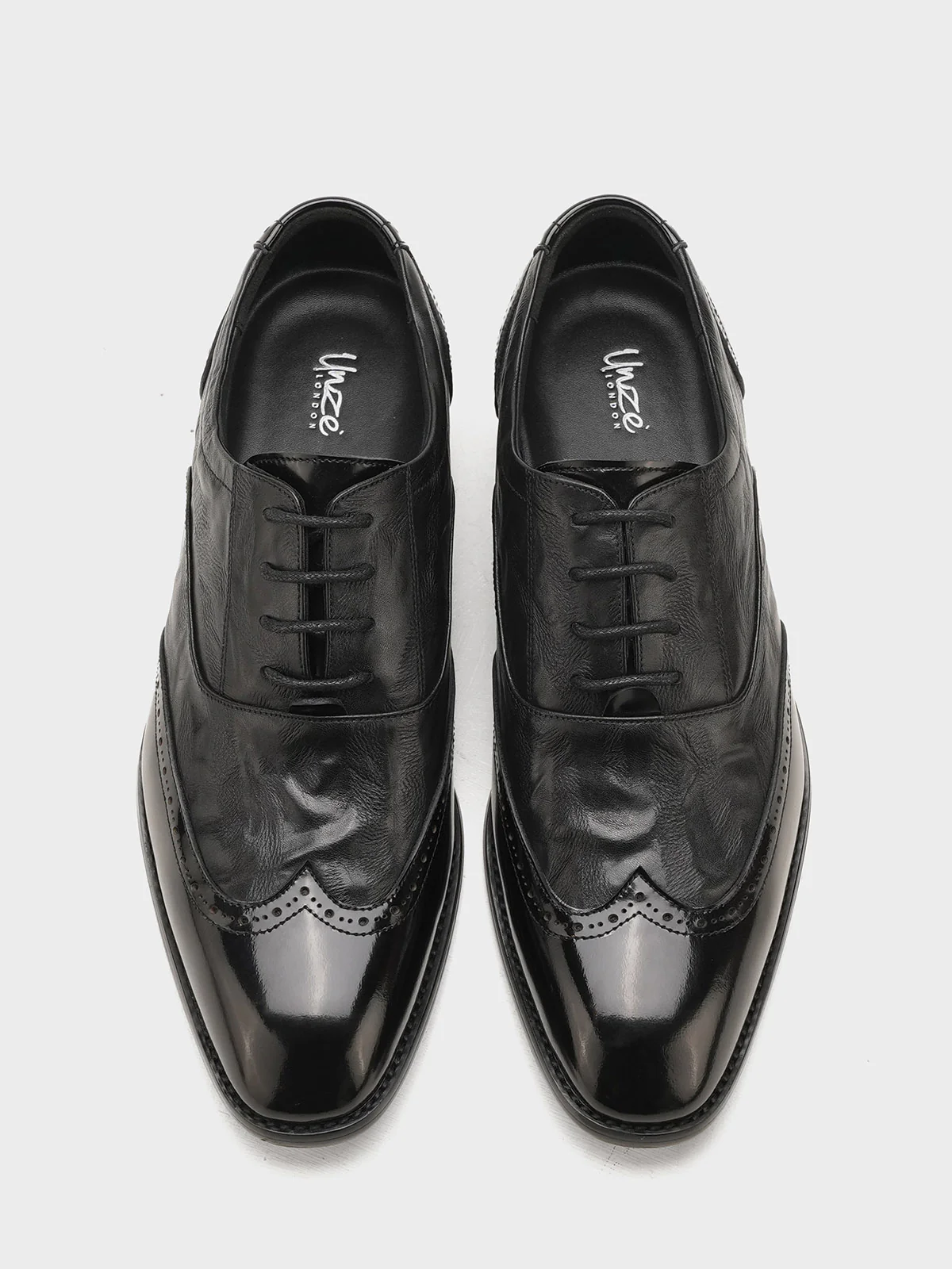 Men "BRUNO" Elegant Leather Formal Shoes - Image 8