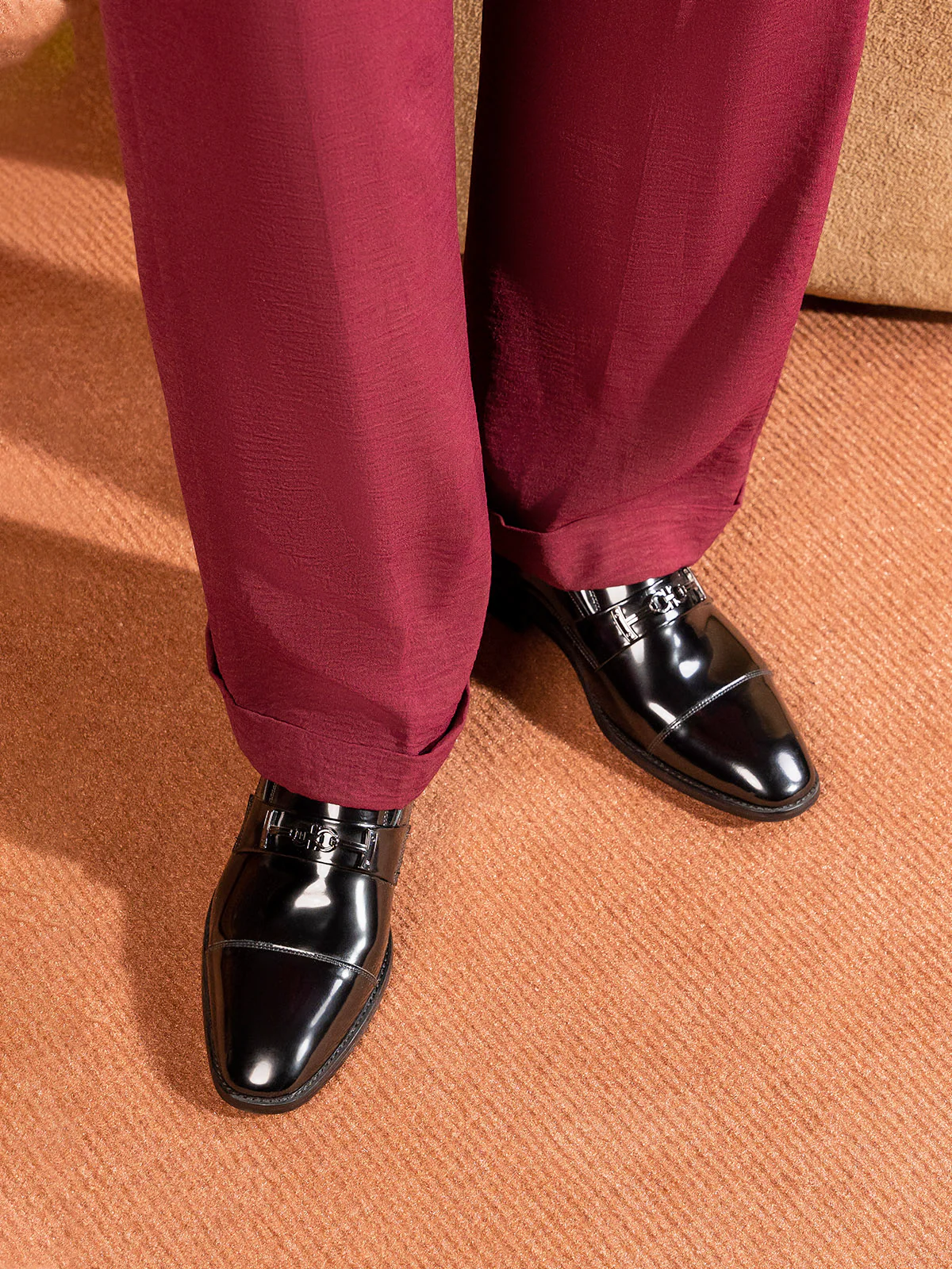Men "BRYAN" Convenience Leather Formals