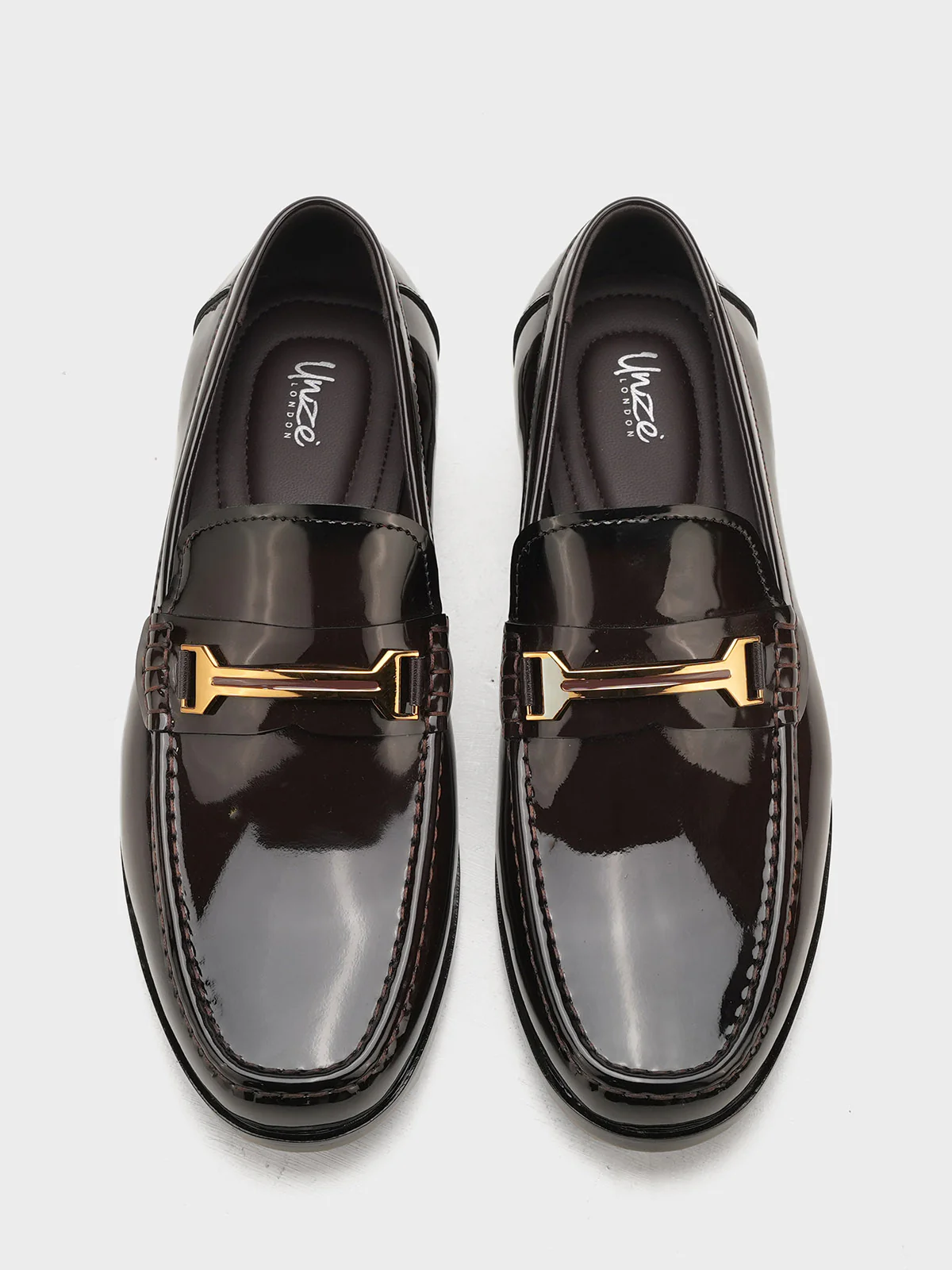Men "DAISY" Perfect Leather Formal Shoes - Image 9